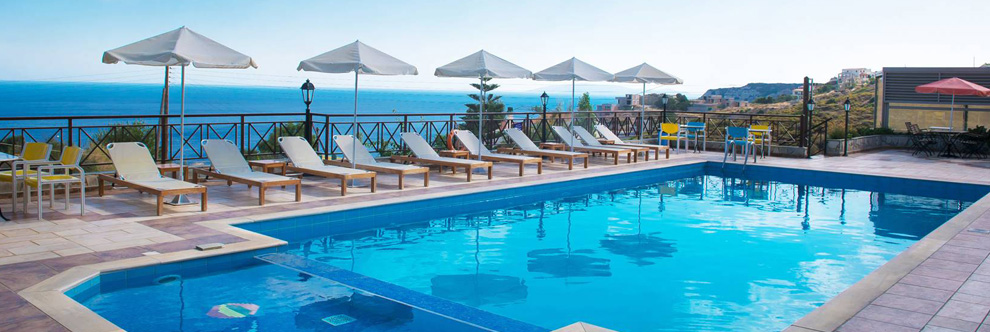 Heraklion Crete Airport Taxi to Irida Apartments in Agia Pelagia