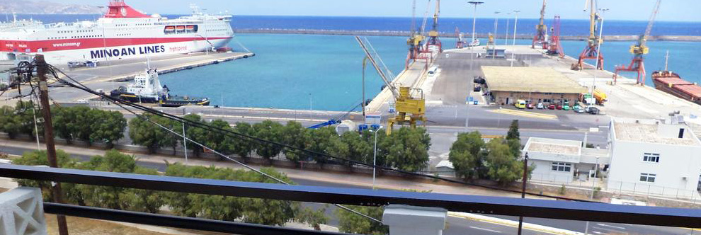 Heraklion Crete Airport Taxi to Poseidon Hotel in Heraklion City