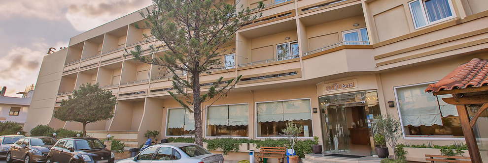 Heraklion Crete Airport Taxi to Sofia Hotel in Heraklion City