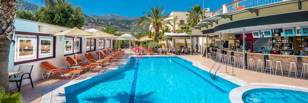 Heraklion Crete Airport Taxi to Bella Elena Hotel in Malia