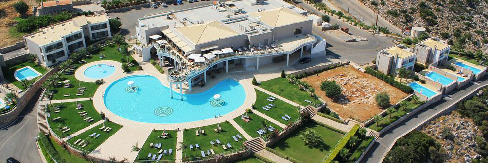 Heraklion Crete Airport Taxi to Royal Heights Resort Hotel in Malia